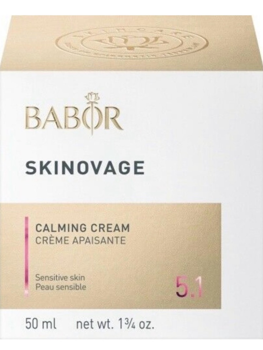 BABOR Skinovage Calming Cream — Beige/Gold